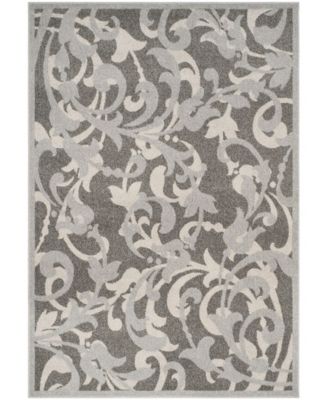 Amherst Gray and Light Gray 4' x 6' Area Rug
