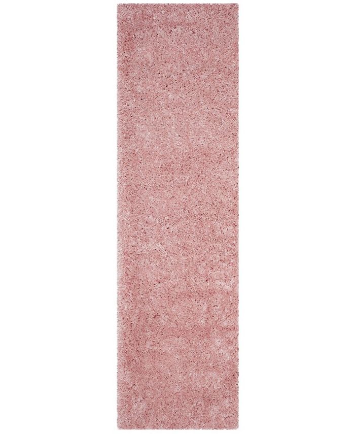 Safavieh Polar Light Pink 2'3" x 10' Runner Area Rug Macy's