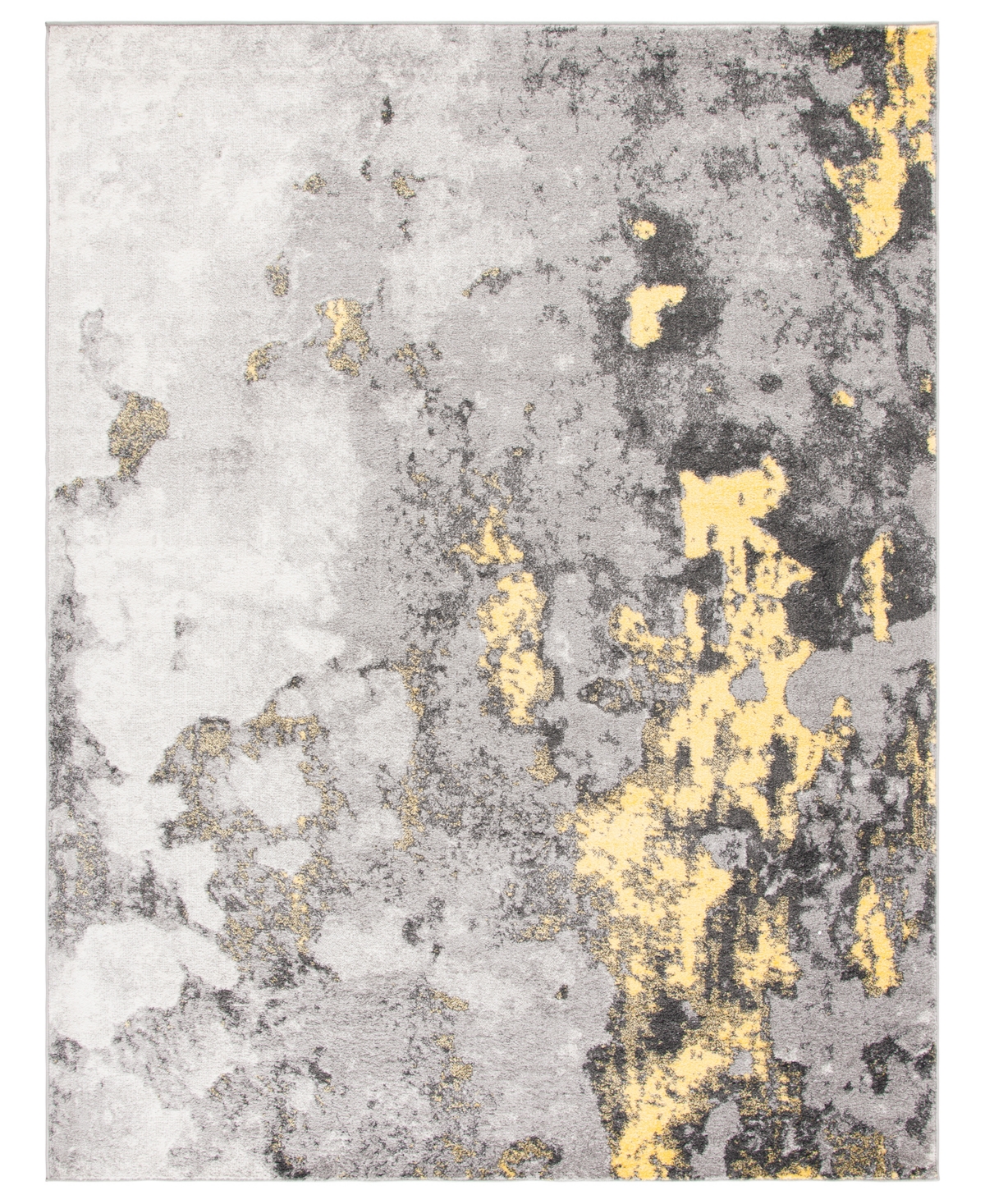 Safavieh Adirondack Gray and Yellow 10' x 14' Area Rug - Gray