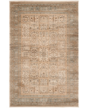 Safavieh Vintage Ivory and Light Blue 4' x 5'7