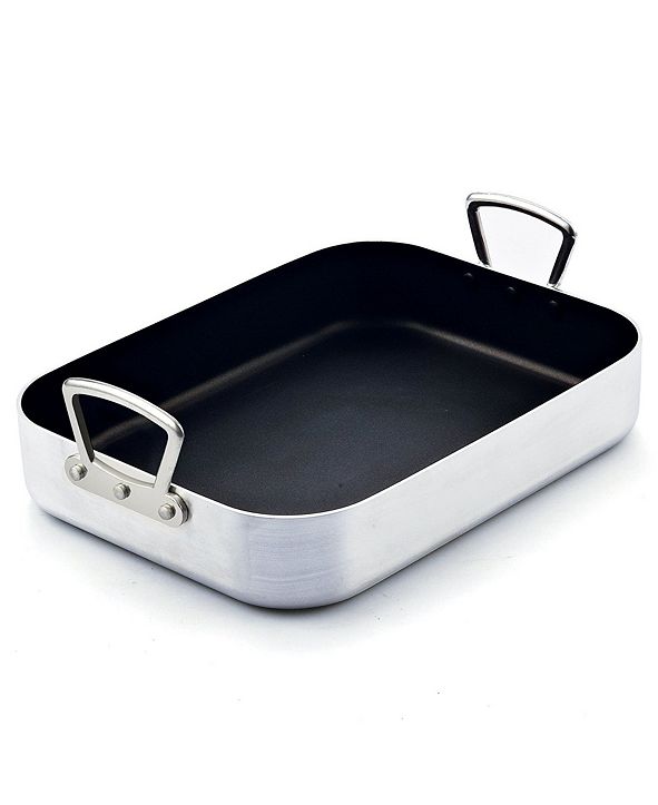 Cook N Home 16" X 12" Nonstick Roaster Pan with Rack & Reviews