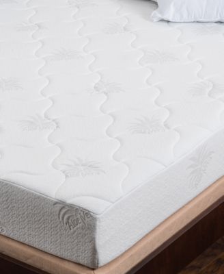 Om - Aloe 8" Mattress - Queen, Quick Ship, Mattress in a Box
