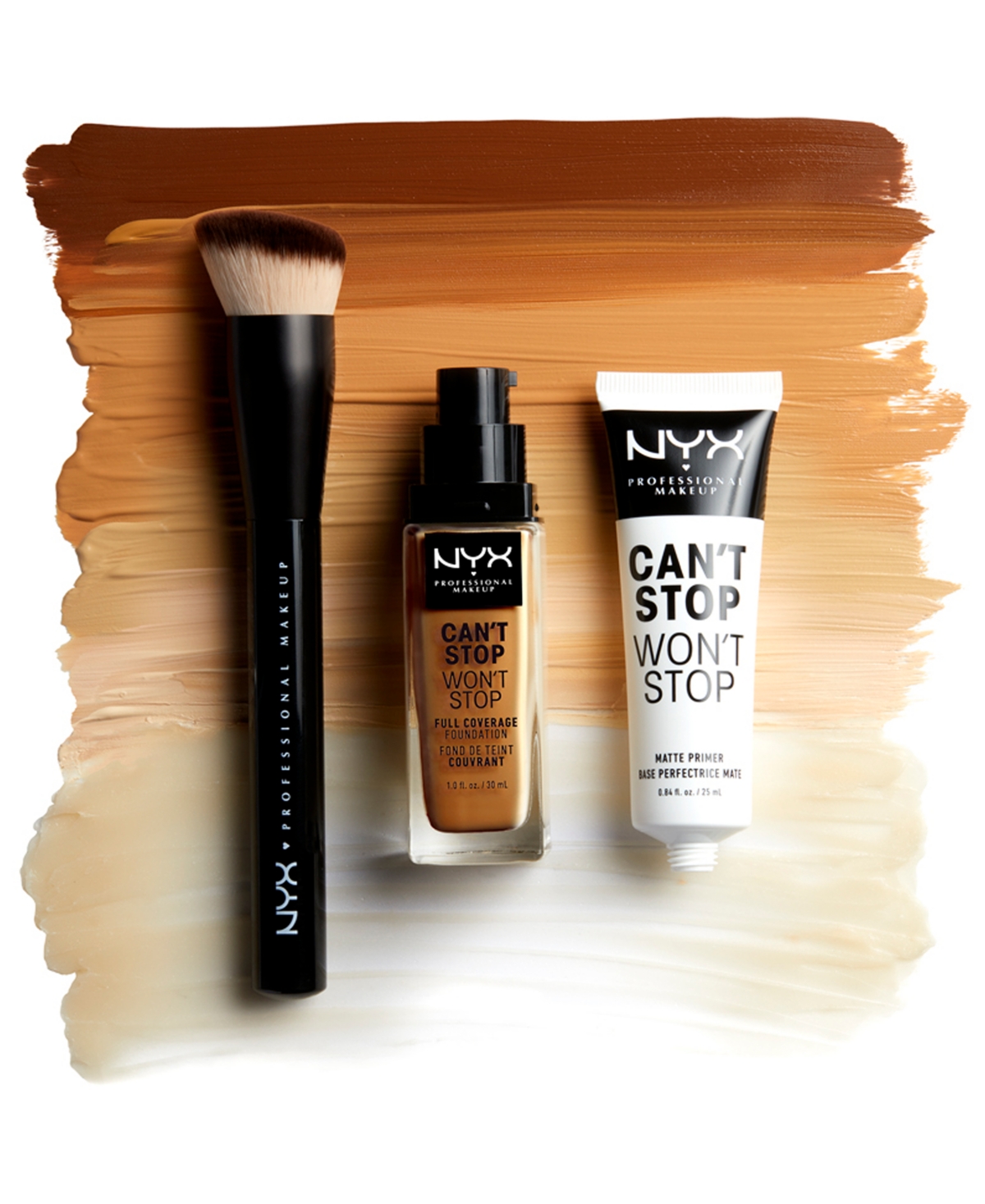 Nyx Professional Makeup Can't Stop Won't Stop Foundation Brush