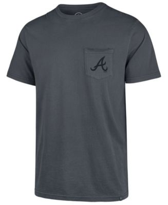 47 Brand Men's Atlanta Braves Club Logo T-Shirt - Macy's