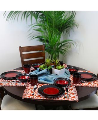 Tanizia 16 Pc. Dinnerware Set, Service for 4