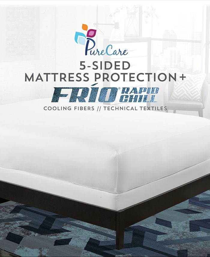 Pure Care PureCare 5Sided FRIO Mattress Protector King Macy's