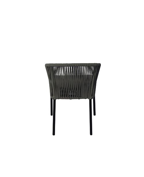 Courtyard Casual Osborne Aluminum Outdoor Dining Chairs 2 Piece