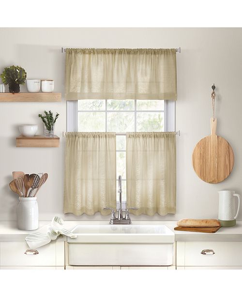 Elrene Cameron Kitchen Curtains & Reviews - Window ...