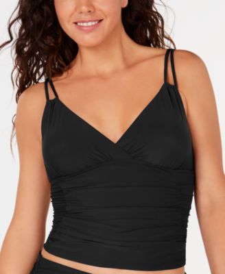 Calvin Klein - Ruched Tankini Top