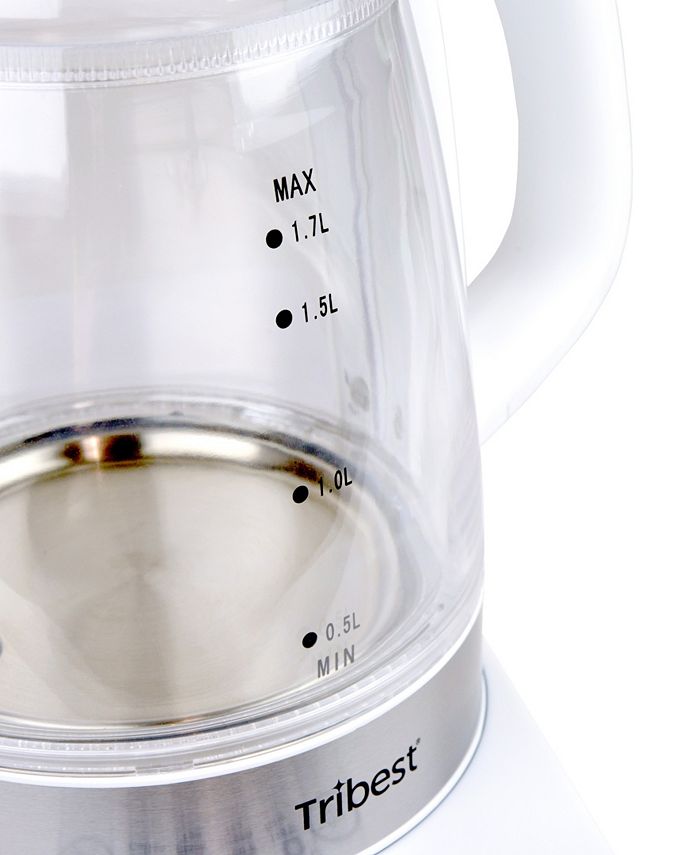 Tribest DoubleWalled Electric Glass Raw Tea Kettle Macy's