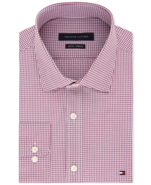 Tommy Hilfiger Men's Slim Fit Performance Stretch Dress Shirt Online Exclusive