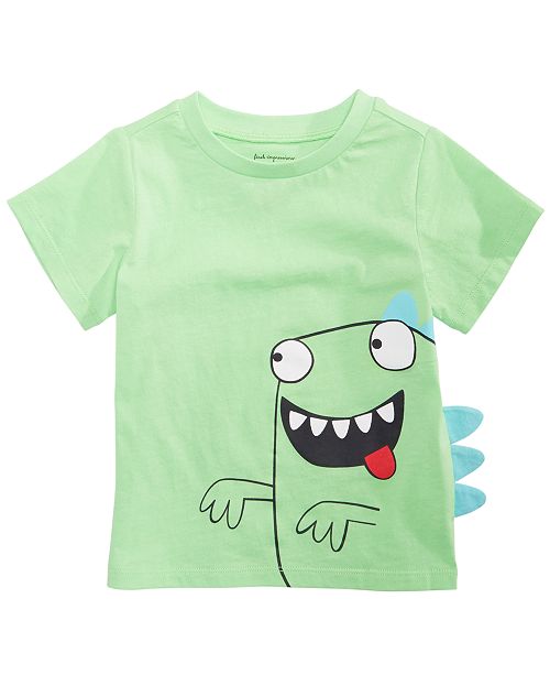 First Impressions Baby Boys Crazy Monster Graphic T Shirt Created