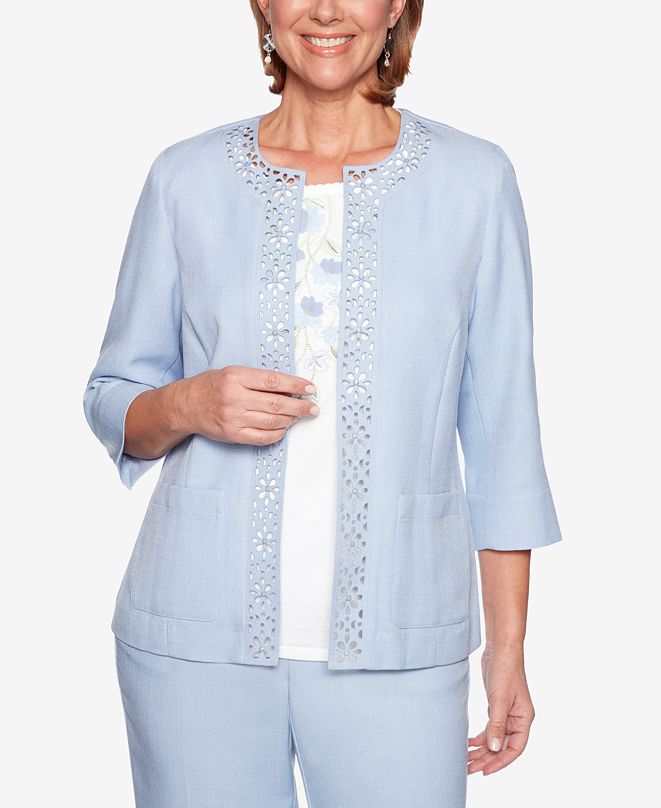 alfred dunner petite jackets