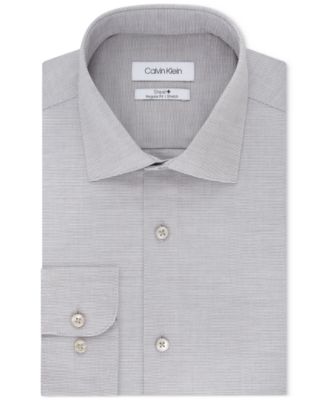 Calvin Klein Calvin Klein Men's STEEL Classic/Regular Fit Non-Iron ...