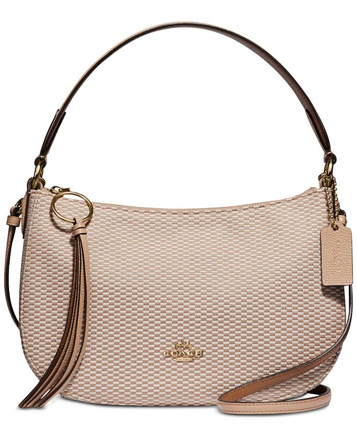 COACH Legacy Jacquard Sutton Crossbody Macy's