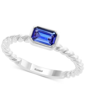 image of Effy Tanzanite Ring (1/2 ct. t.w) in 14k White Gold