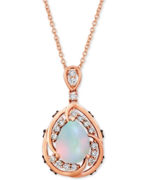 image of Le Vian Neopolitan Opal (1 ct. t.w.) & Diamond (1/2 ct. t.w.) 20