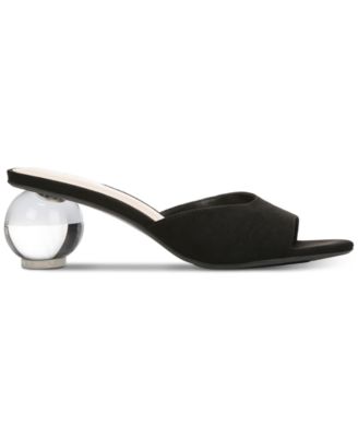 macys clear sandals
