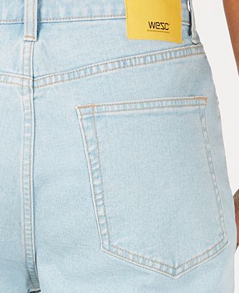 WeSC Men's Straight-Fit Colorblocked Jeans - Macy's