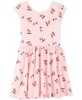 Carter's - Toddler Girls Cherry-Print Dress