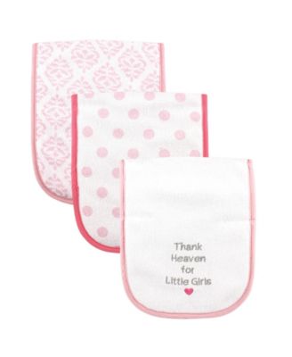 Cotton Burp Cloths with Fiber Filling