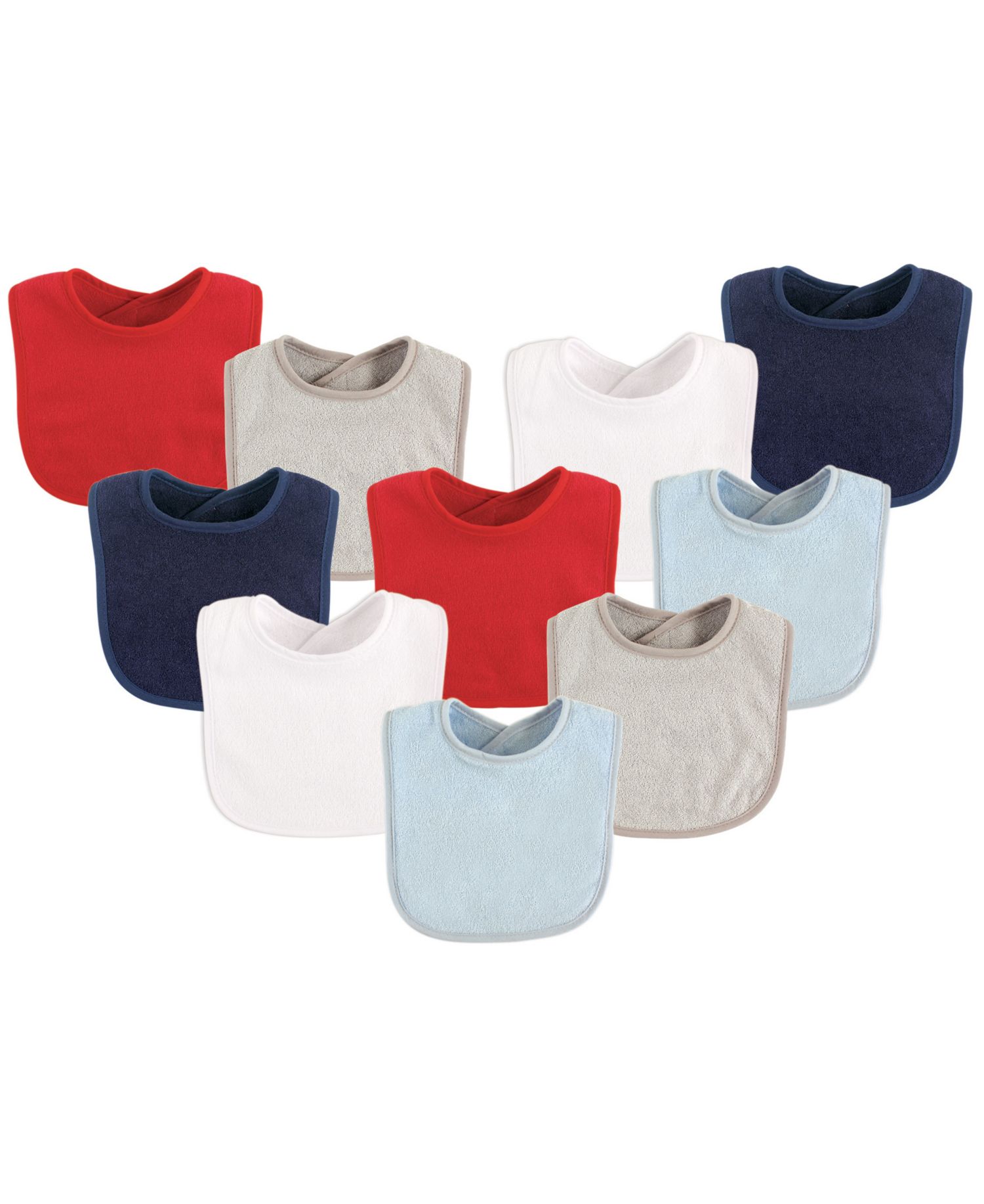 Boys Absorbent Cotton Terry Bibs