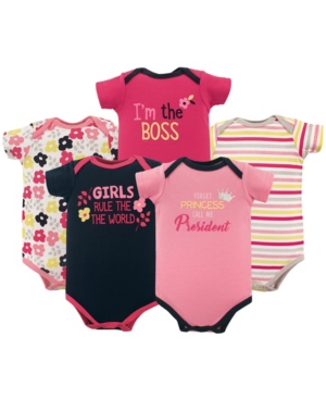 Luvable Friends Bodysuits 5-Pack 0-24 Months