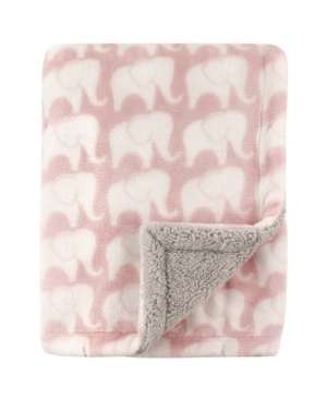 Hudson Baby Blanket with Sherpa Back One Size