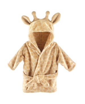 Hudson Baby Plush Hooded Bathrobe 0-9 Months