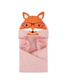 Animal Face Hooded Towel, One Size