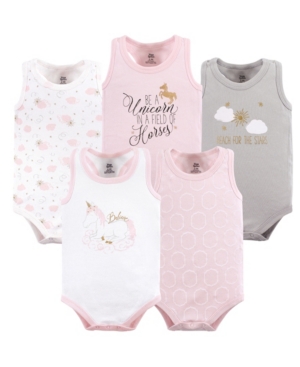 Yoga Sprout Sleeveless Bodysuits 5-Pack 0-24 Months