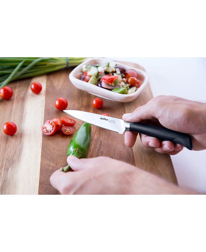 Zyliss Control Serrated Paring Knife Professional Kitchen Cutlery