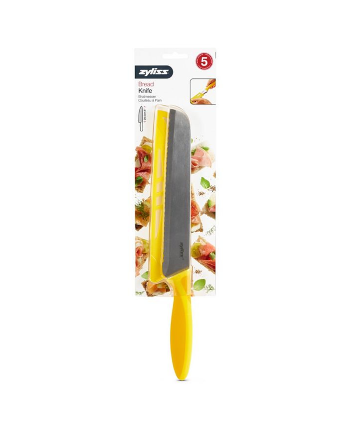 Zyliss Bread Knife with Sheath Cover, 8.5" Stainless Steel Blade Macy's