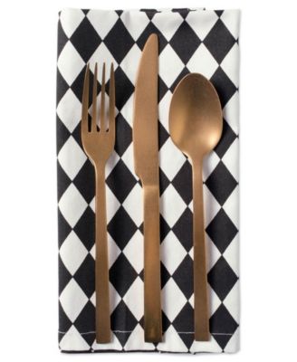 Harelquin Print Napkin, Set of 6