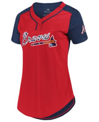 Majestic Women's Atlanta Braves League Diva T-Shirt - Macy's