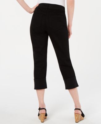 Style \u0026 Co High Cuffed Capri Jeans 