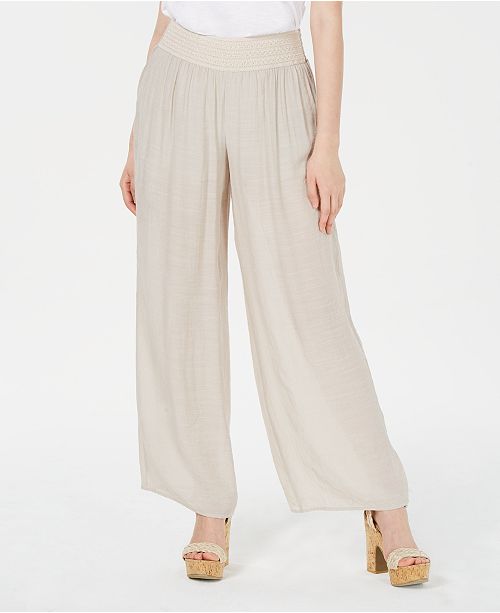 Bcx Juniors Wide Leg Gauze Pants Reviews Leggings Pants