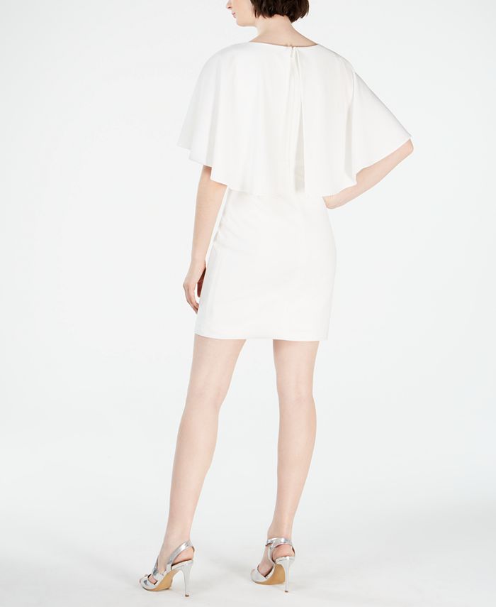 Calvin Klein Chiffon Capelet Sheath Dress Shop Calvin Klein Popover Sheath  Dress Hotsell Calvin Klein Women