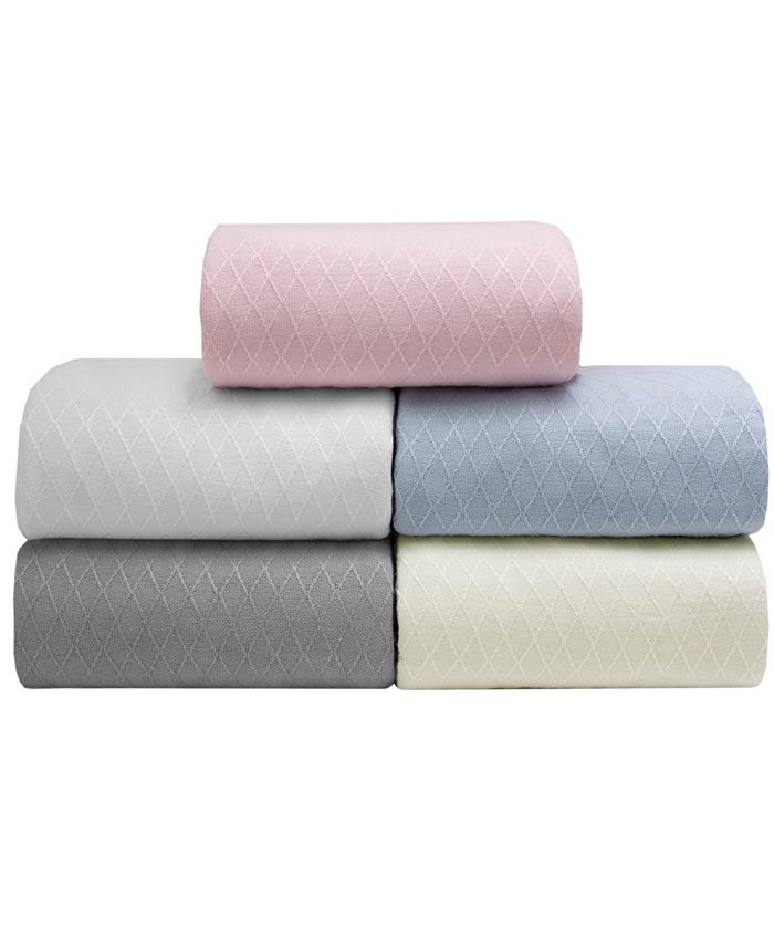Elite Home Rayon from Bamboo Textured King Blanket Macy's