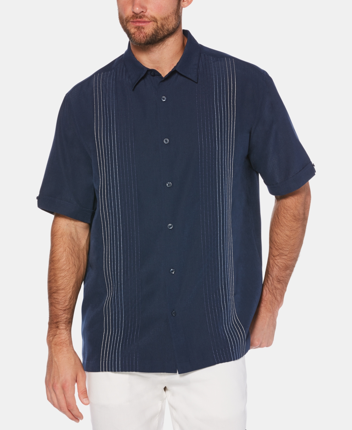 Cubavera Men's Ombre Stripe Shirt