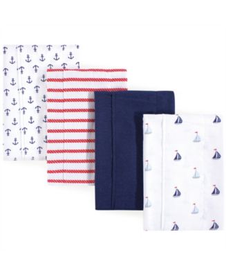 Pannetti Neonato Flanella Cotone Panni Per Rutto Luvable Friends - Set 4 Pezzi In Flanella Di Cotone Per Neonati Set Panni Bebè Multistrato - Foto 5