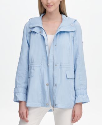 calvin klein hooded anorak jacket