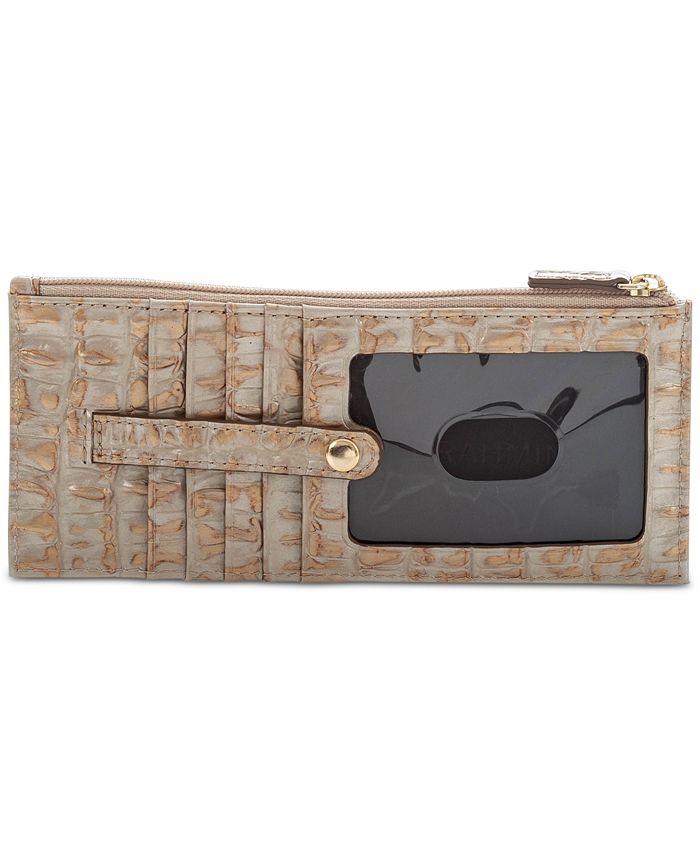 Brahmin Embossed Leather Credit Card Wallet Macy's