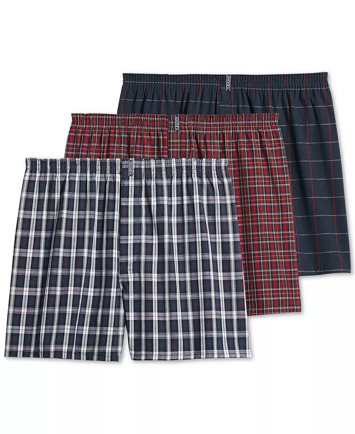 Men's 3-Pack Woven Boxers