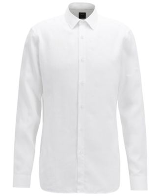 Hugo Boss - Men's Slim Fit Linen Shirt