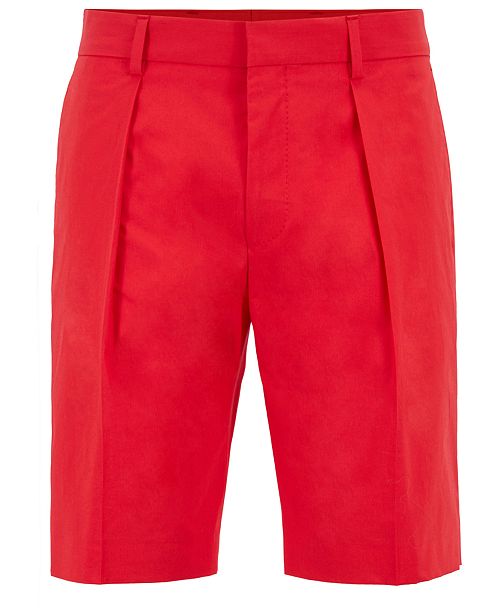 Hugo Boss Boss Men S Relaxed Fit Shorts Reviews Hugo Boss Men Macy S