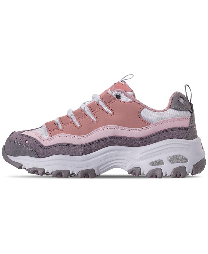 Skechers Women's D'Lites - Sure Thing Walking Sneakers from Finish Line ...