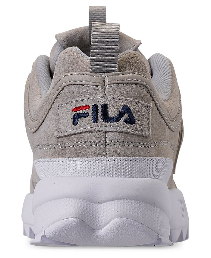 Fila Women's Disruptor II Premium Suede Casual Athletic Sneakers from ...