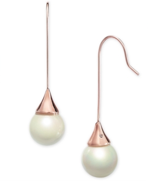 image of Inc Imitation Pearl Drop Earrings, Created for Macy-s