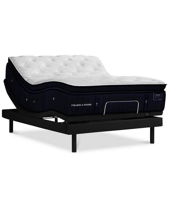 Stearns & Foster Estate Cassatt 15" Luxury Plush Euro Pillow Top